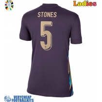 England John Stones #5 Replica Away Shirt Ladies Euro 2024 Short Sleeve